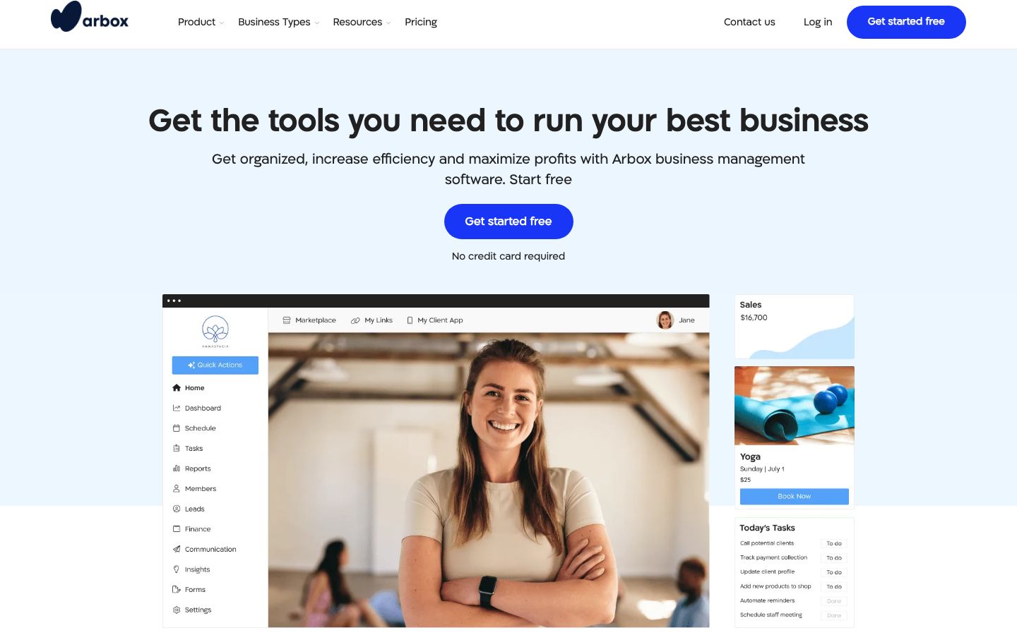 Arbox screenshot 1