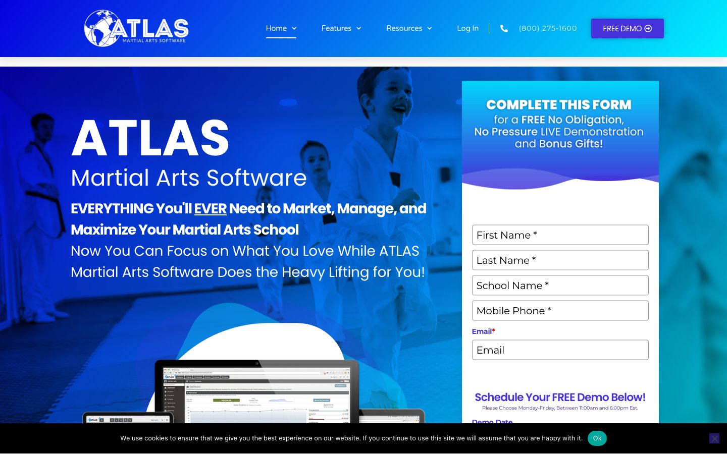 ATLAS Martial Arts Software screenshot 1
