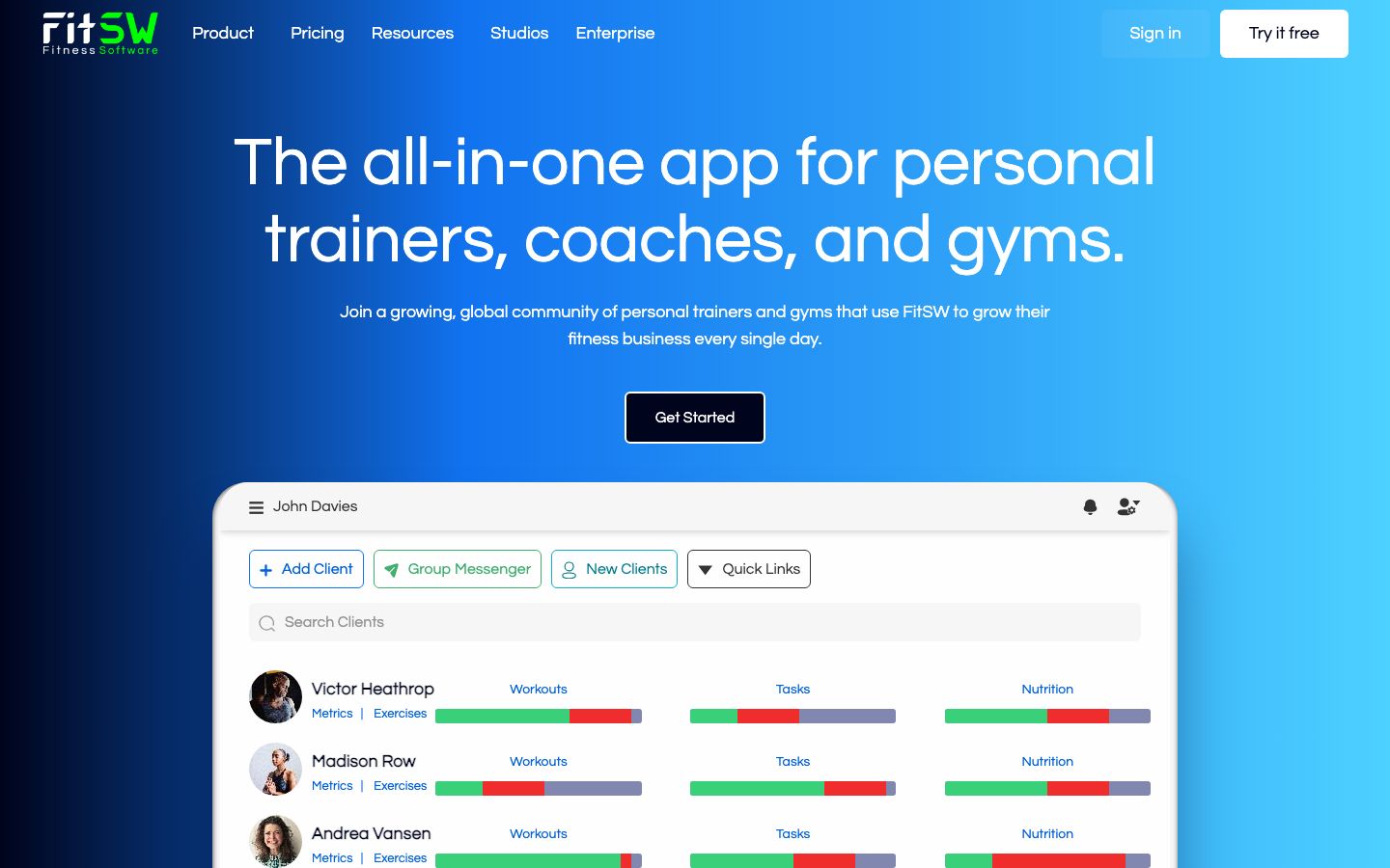 FitSW screenshot 1