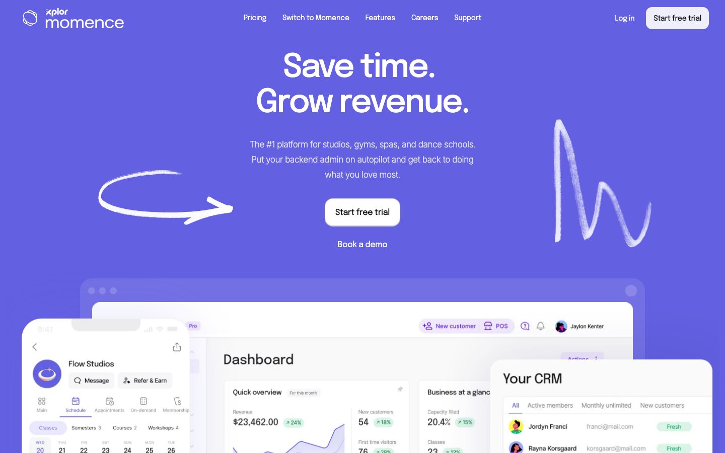 Momence screenshot 1