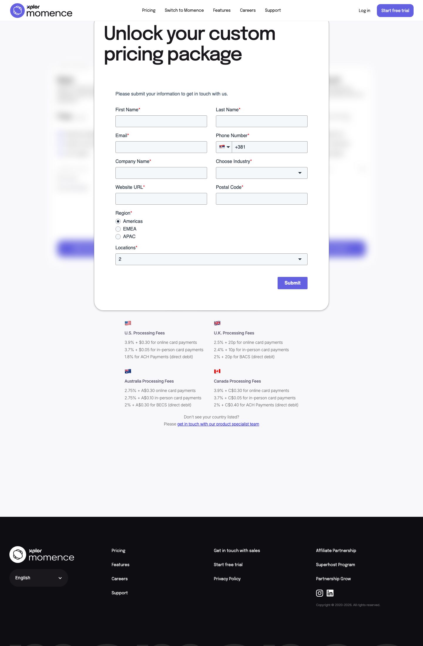 Momence screenshot 2