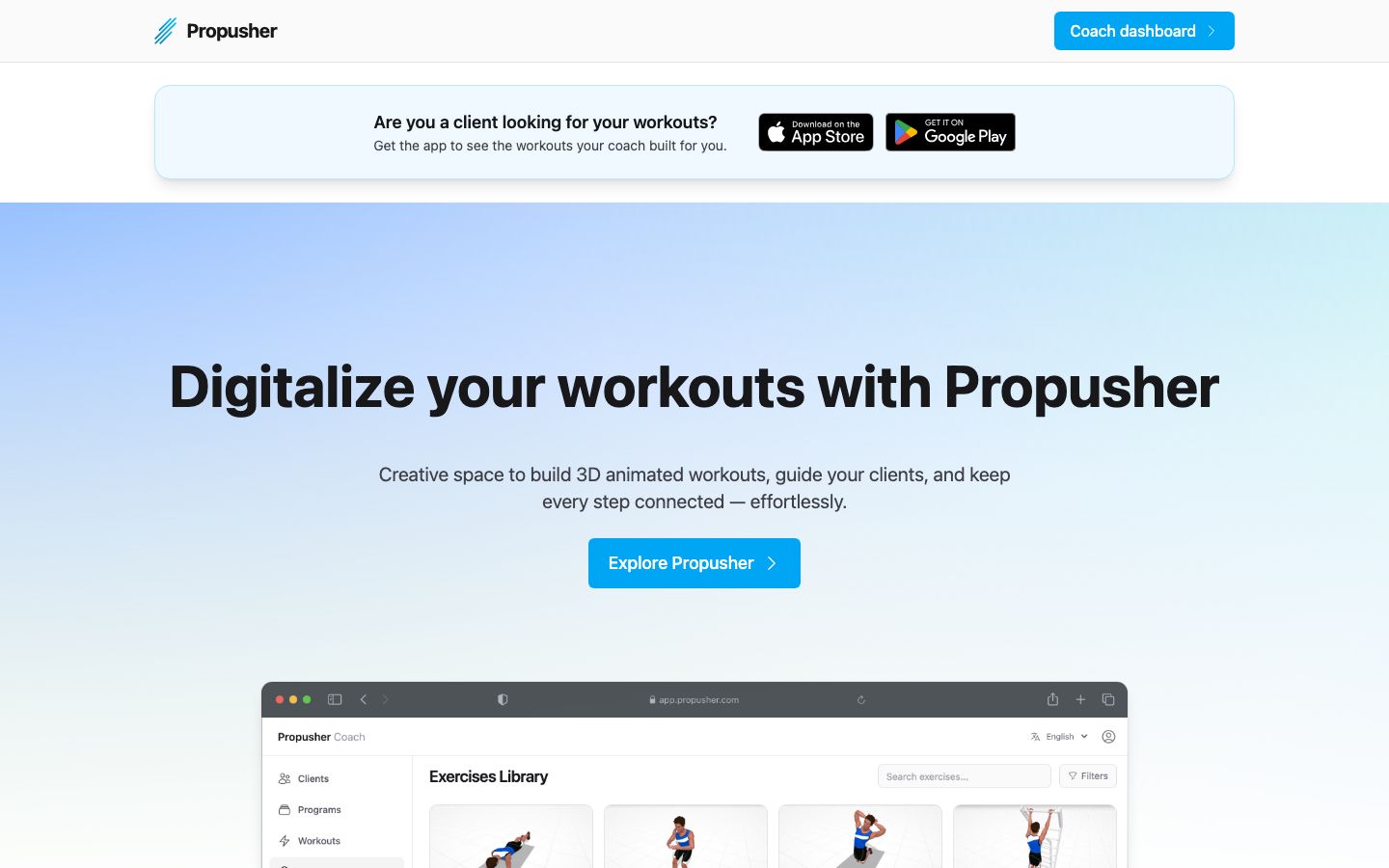 Propusher screenshot 1