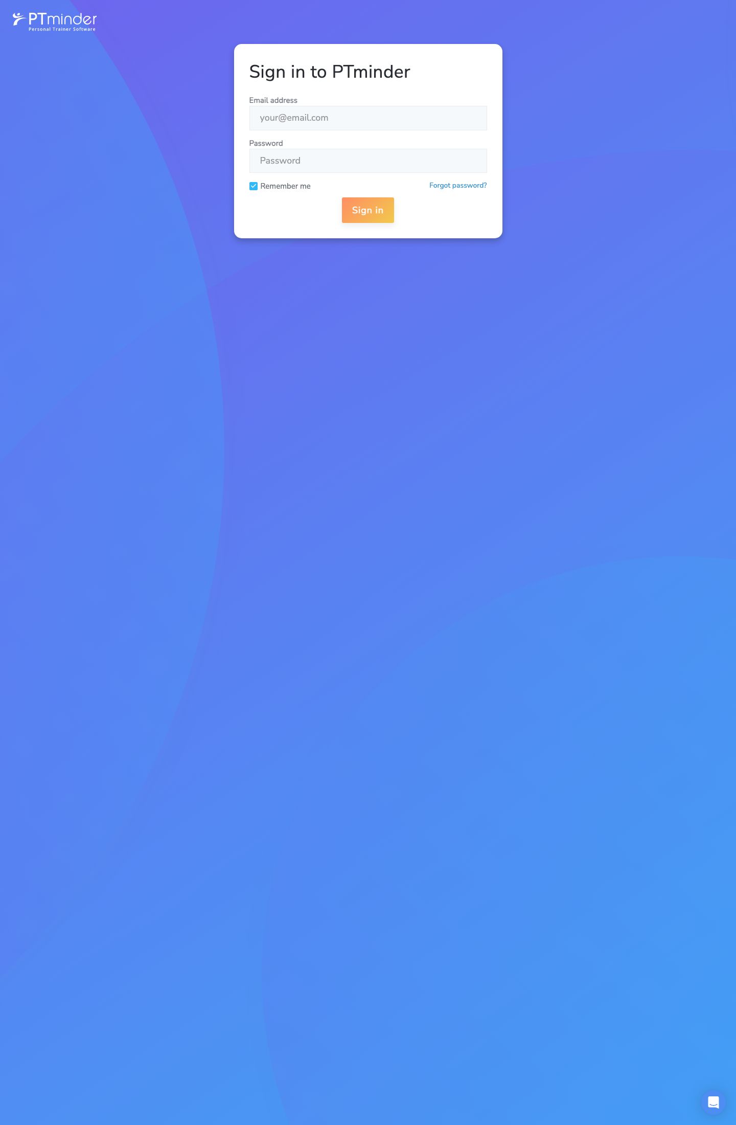 PTminder screenshot 2