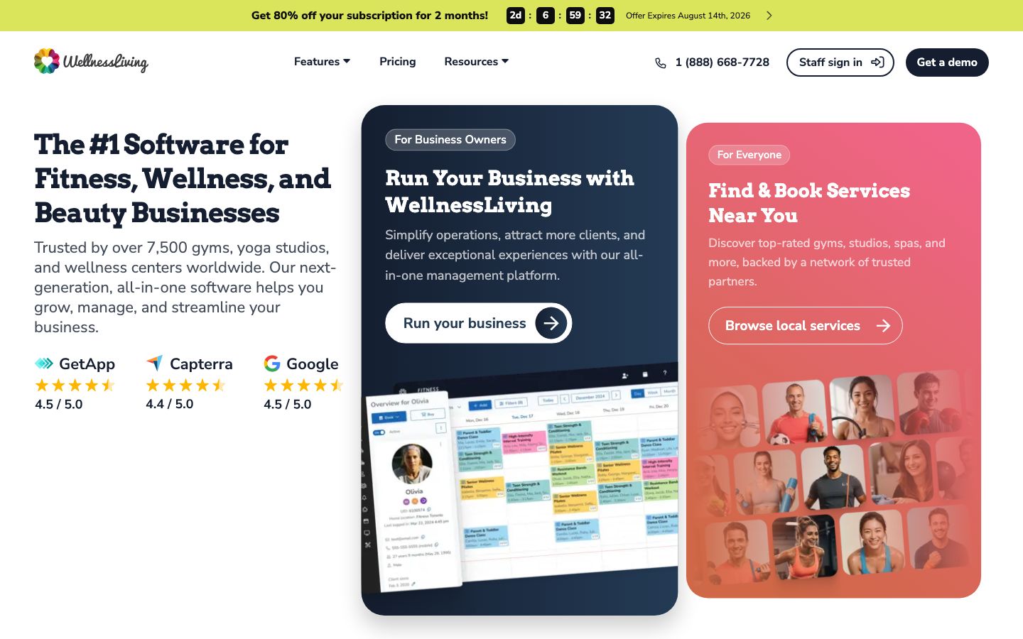 WellnessLiving screenshot 1